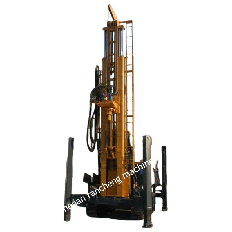 500m Crawler type Hydraulische Pneumatische diepe waterput boormachine