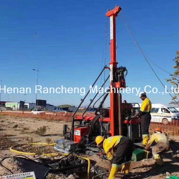 Geavanceerde Hydraulische Crawler Core Drilling Rig aangedreven door 74KW Cu-mmins