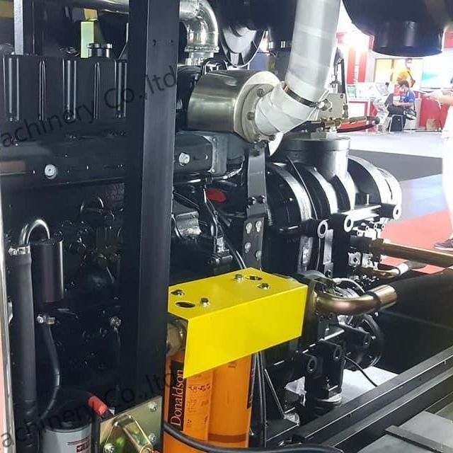 25 bar 1107 cm3 Diesel schroef luchtcompressor voor waterput met 400 pk Yuchai