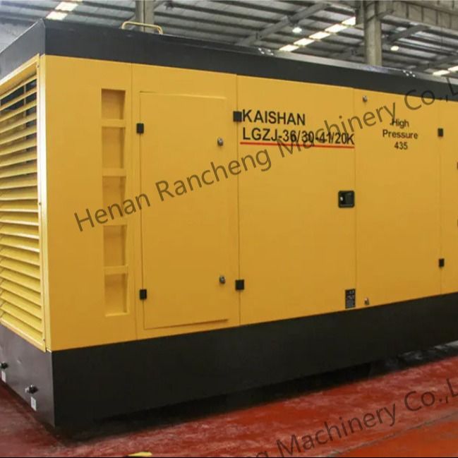 30 bar bewegende schroef luchtcompressor met 550 pk Cummins motor voor diepe put