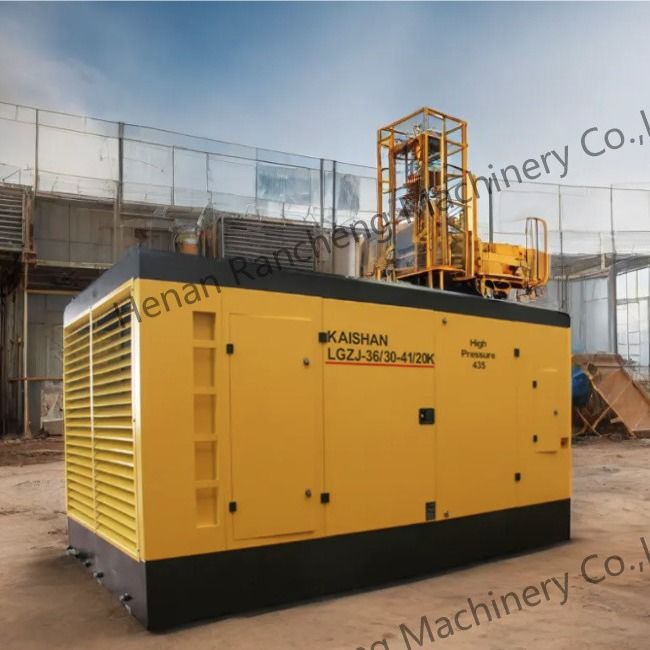 30 bar bewegende schroef luchtcompressor met 550 pk Cu-mmins motor voor diepe put