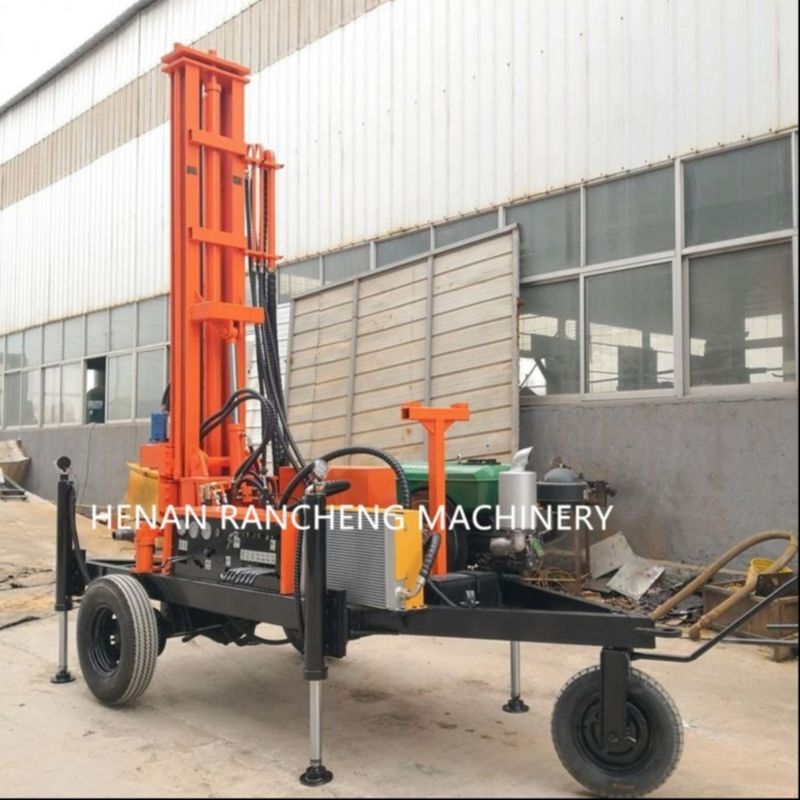 RCF150W 150m Wiel gemonteerd waterput Boorgat Boormachine Voor waterput
