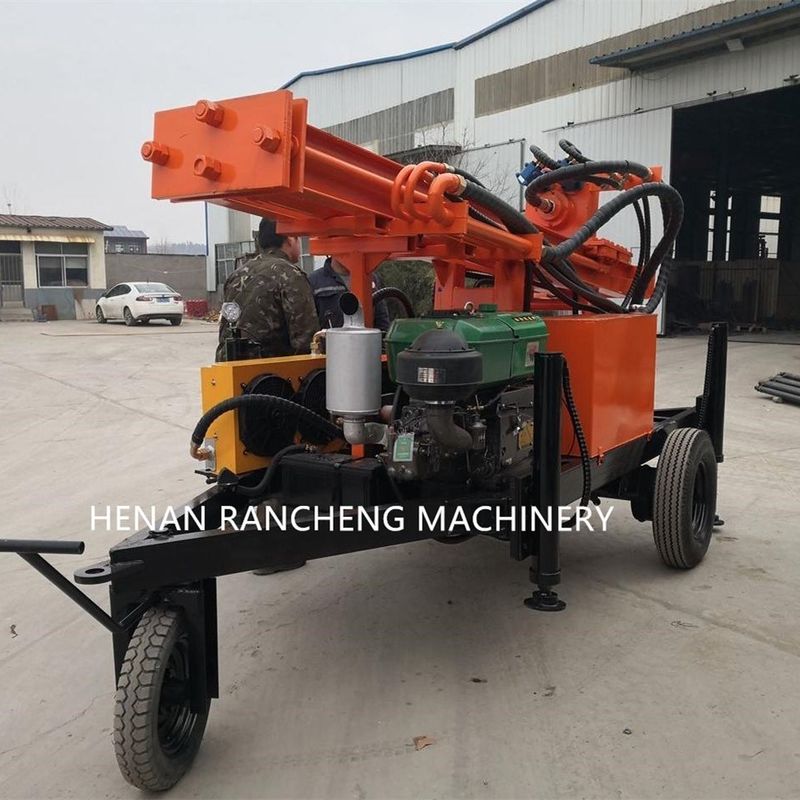 RCF150W 150m Wiel gemonteerd waterput Boorgat Boormachine Voor waterput