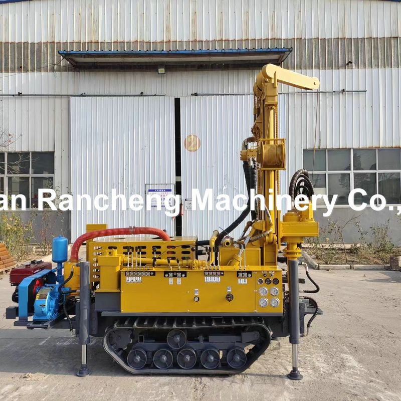 150 m diep compact draagbaar crawler boorapparaat voor waterboringen