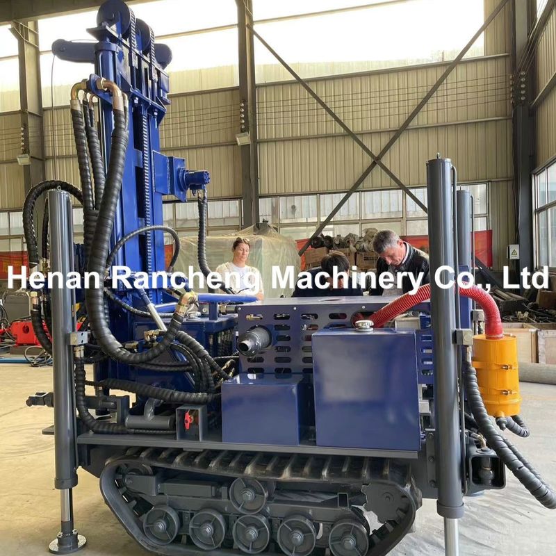 180 meter diep water boorplatform met een 77,3 kW motor en crawler tracks