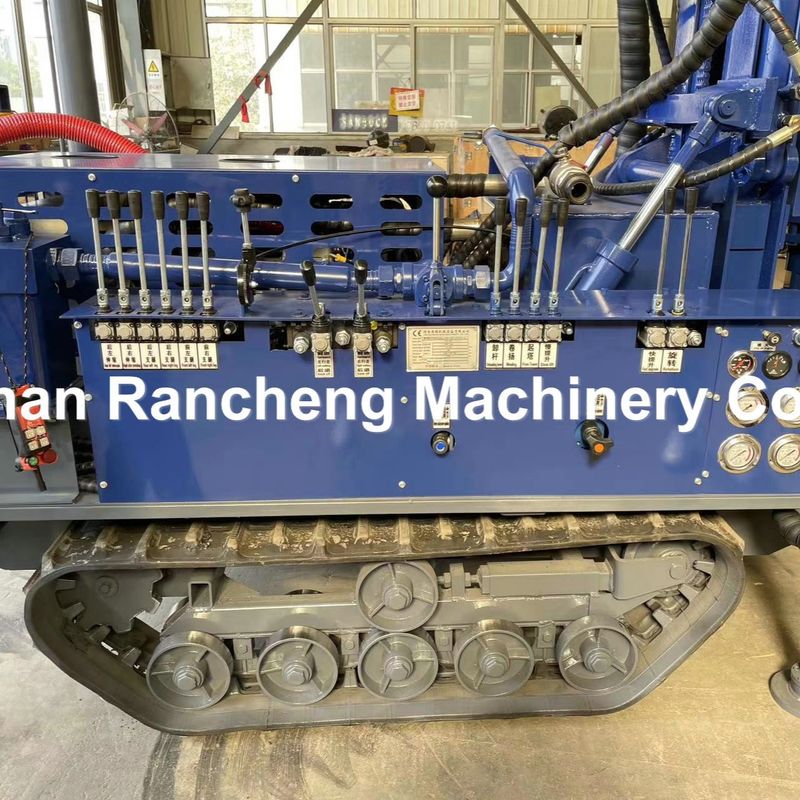 180 meter diep water boorplatform met een 77,3 kW motor en crawler tracks