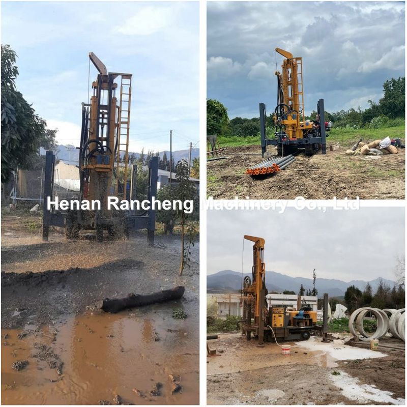 China Nieuwe boorplatform met bovendrijving en harde rotsen modder/luchtboormachines 300m geologische platforme