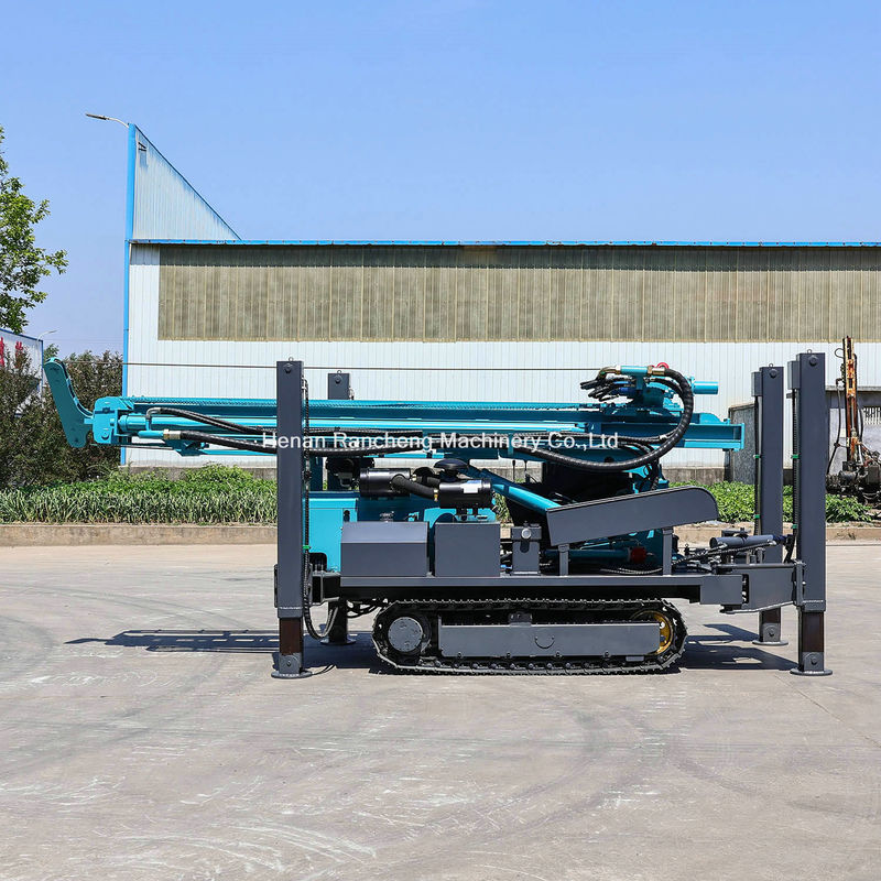 RCF280C Staal Crawler Water Well Drilling Rig Machine 280m Diepte Ondergrondse Boring Hole Drilling Rig