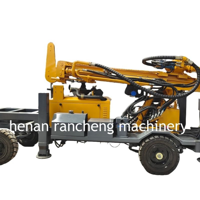 Makkelijk te verplaatsen RCF220W wieltype boorgatboormachine voor versterking