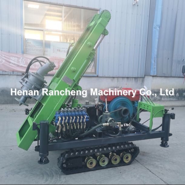 1.2T 30m 30HP Motor Power Crawler Solar Pile Drive met 4 hydraulische benen