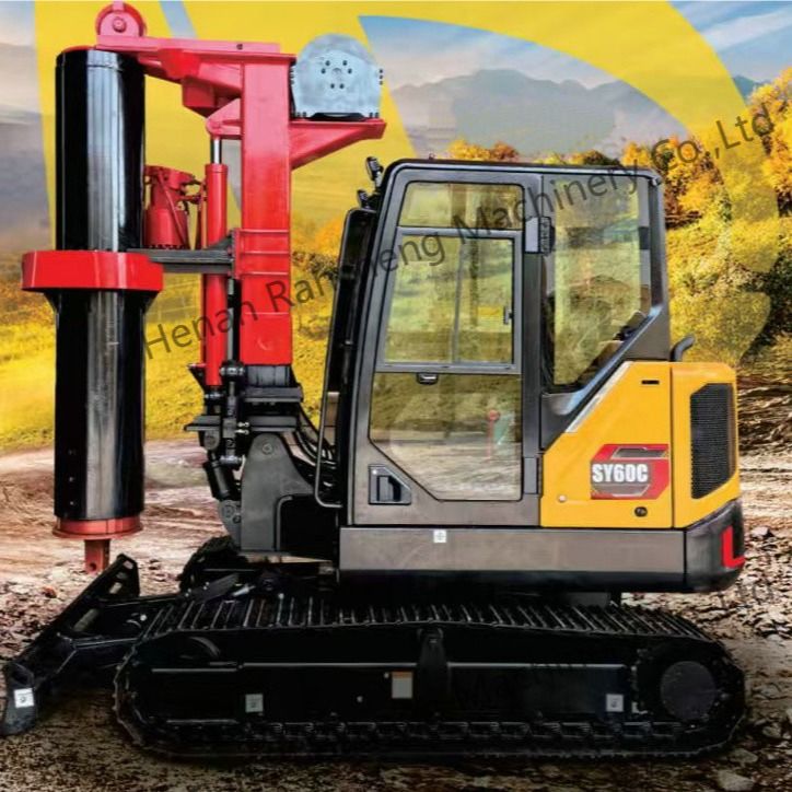 Mini Rotary Pile Drilling Rig Voor 10m Diepte 1000mm Diameter Kleine Piling Machine