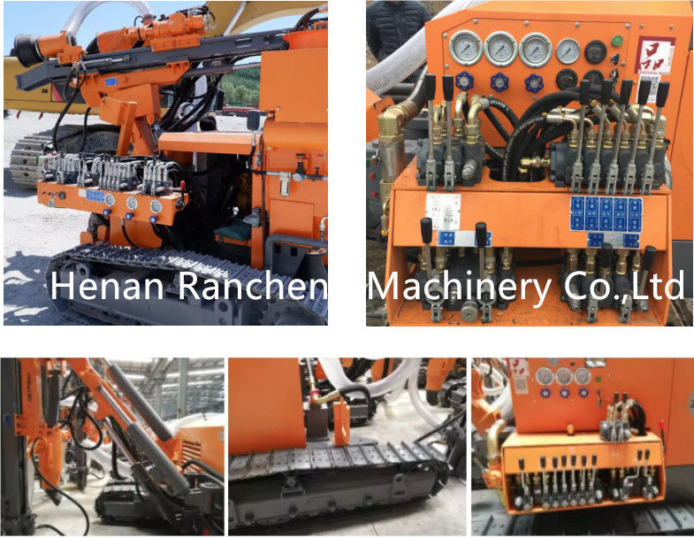 RCZ412B-1 Gescheiden DTH-oppervlakteboormachine met 58 kW vermogen 20m diepte in voorraad