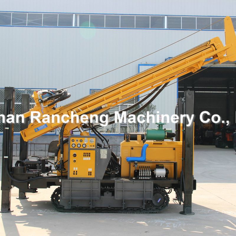 Hydraulisch boorgatboorgebouw 350m Crawler waterputboorgebouw DTH boorgebouw te koop