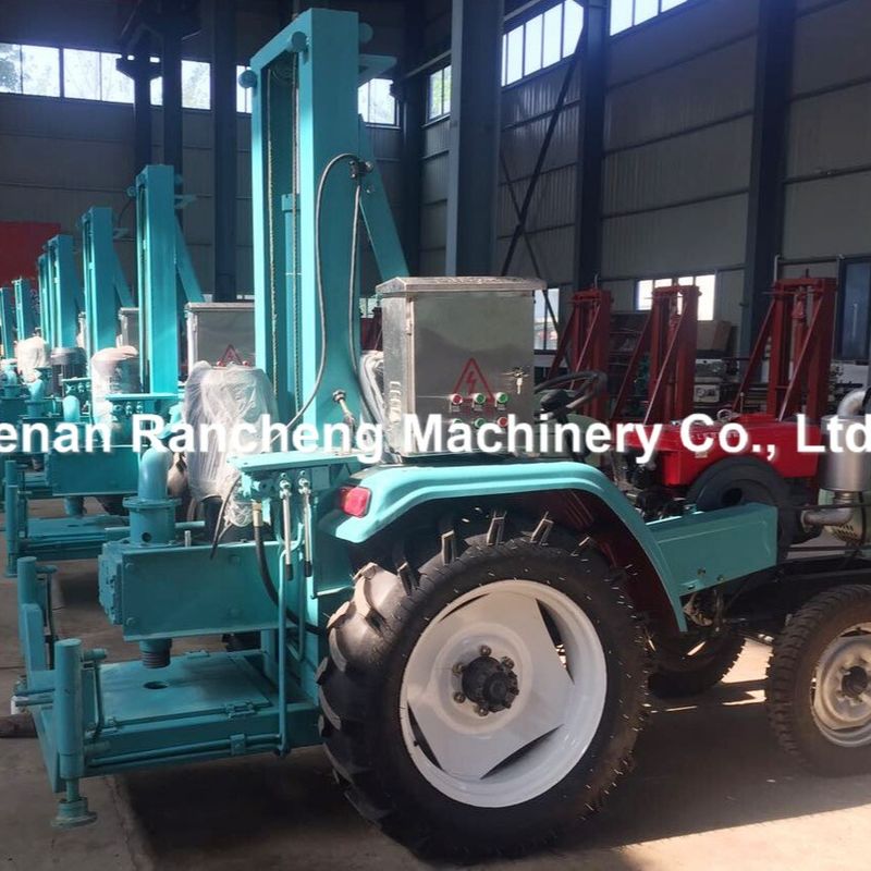 150m DTH Hydraulische waterput boormachine Draagbare pneumatische tractor gemonteerde boormachine