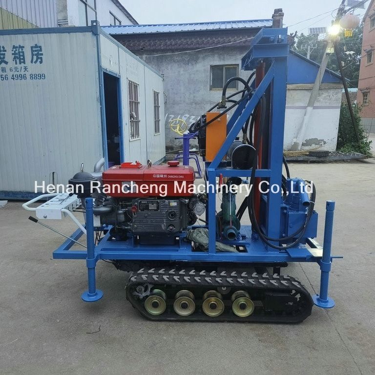 Kleine hydraulische boorcilinder 160m diepte watergraver machine kruiper gemonteerd waterput boormachine te koop