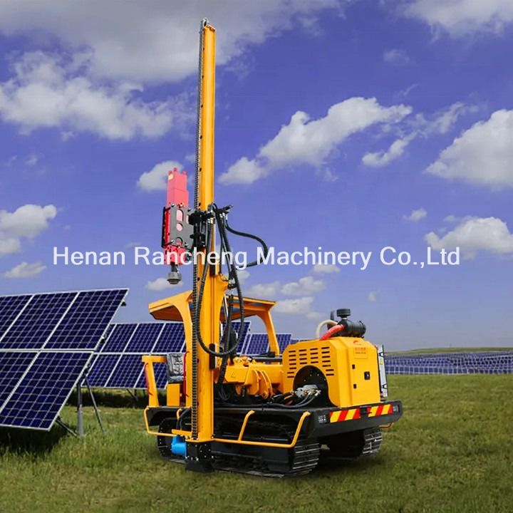 Solar Pile Driver RCH530D Voor 70 kW Dieselmotor Min Stroomsnelheid van Hydraulisch Systeem
