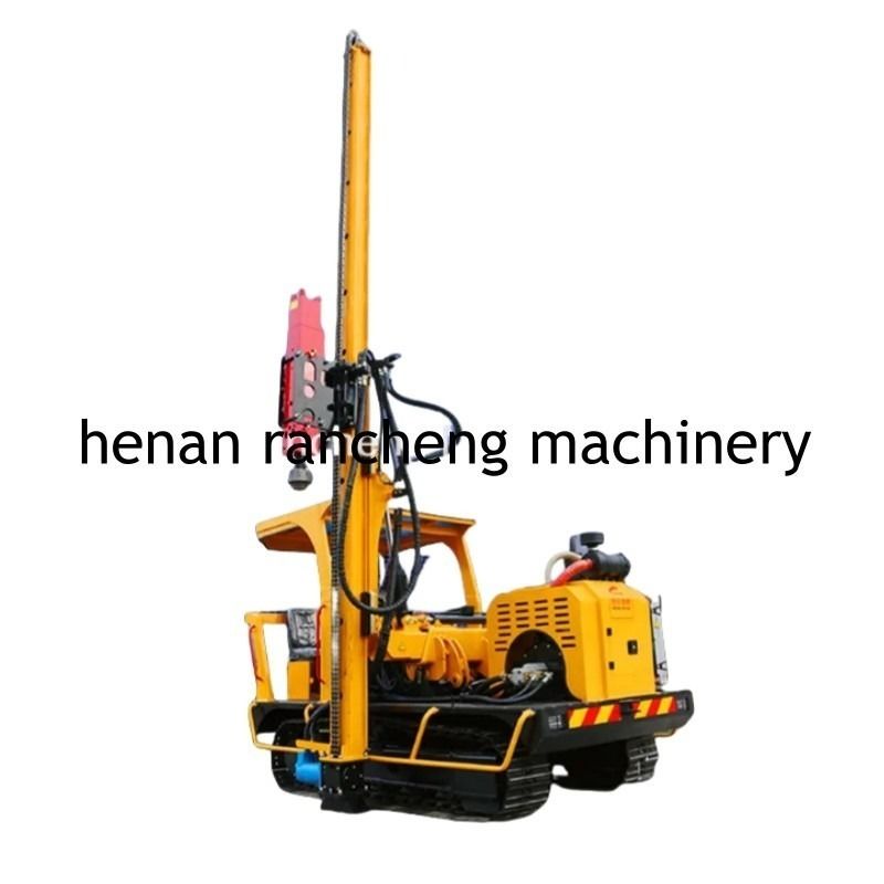 Solar Pile Driver RCH530D Voor 70 kW Dieselmotor Min Stroomsnelheid van Hydraulisch Systeem