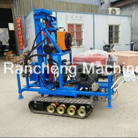 Kleine hydraulische boorcilinder 160m diepte watergraver machine kruiper gemonteerd waterput boormachine te koop
