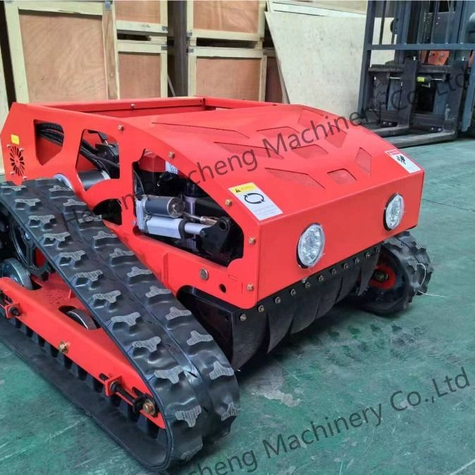 Crawler-type vierwiel hybride afstandsbediening grasmaaier 20 mm-180 mm snijhoogte