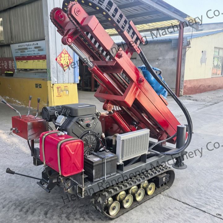 RCKM-30S Kleine hydraulische pilootrijder voor installatie van zonnepanelen en mini-pilootboren