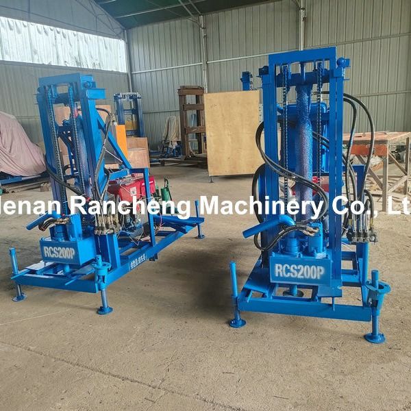 150m DTH Hydraulische waterput boormachine Draagbare pneumatische aanhangwagen Gemonteerde boormachine