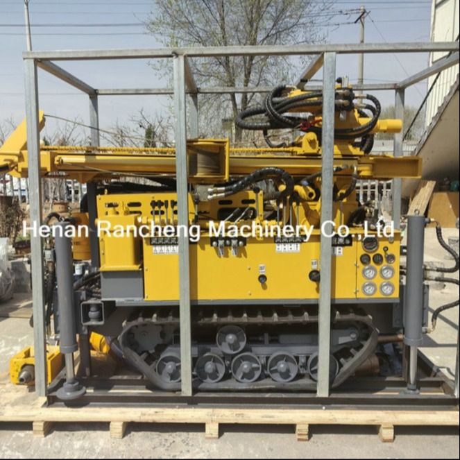 High Performance Yuchai 180m Boring Depth RCF180S Mini Water Well Drilling Machine