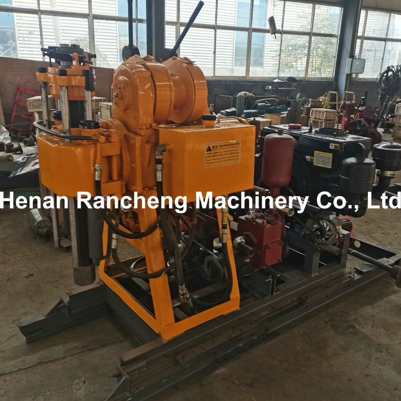 200m diepte hydraulische kleine boorgat boormachine Mutil Functionele boormachine met 20 pk dieselmotor