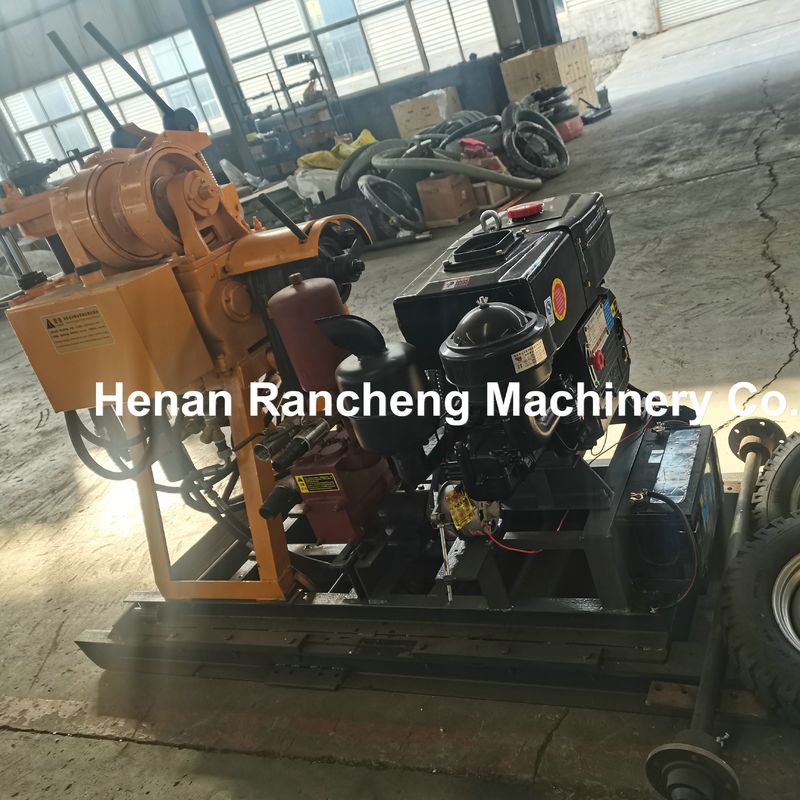 200m diepte hydraulische kleine boorgat boormachine Mutil Functionele boormachine met 20 pk dieselmotor