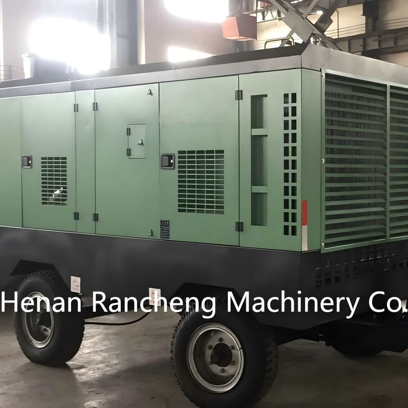 1107CFM 25Bar Diesel motor schroefcompressoren Draagbare luchtcompressoren voor een druk van 2,5-1,8 Mpa