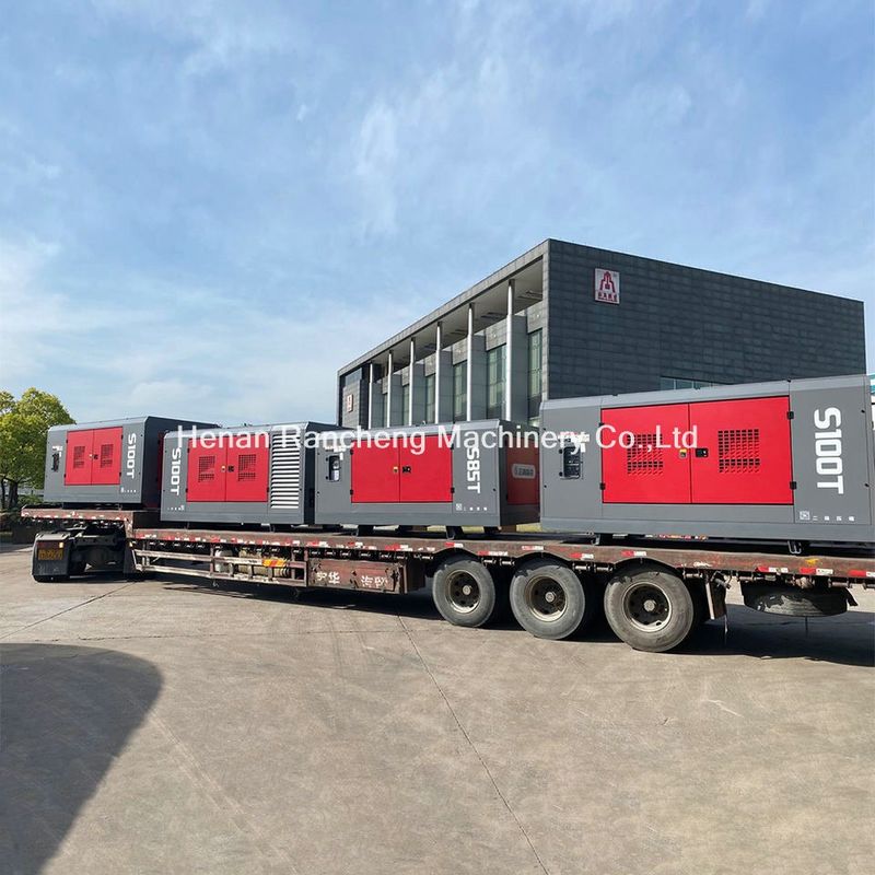 Luchtcapaciteit 31m3/min S100T Luchtcompressor Werkdruk 25bar Met 309KW Xichai Motor