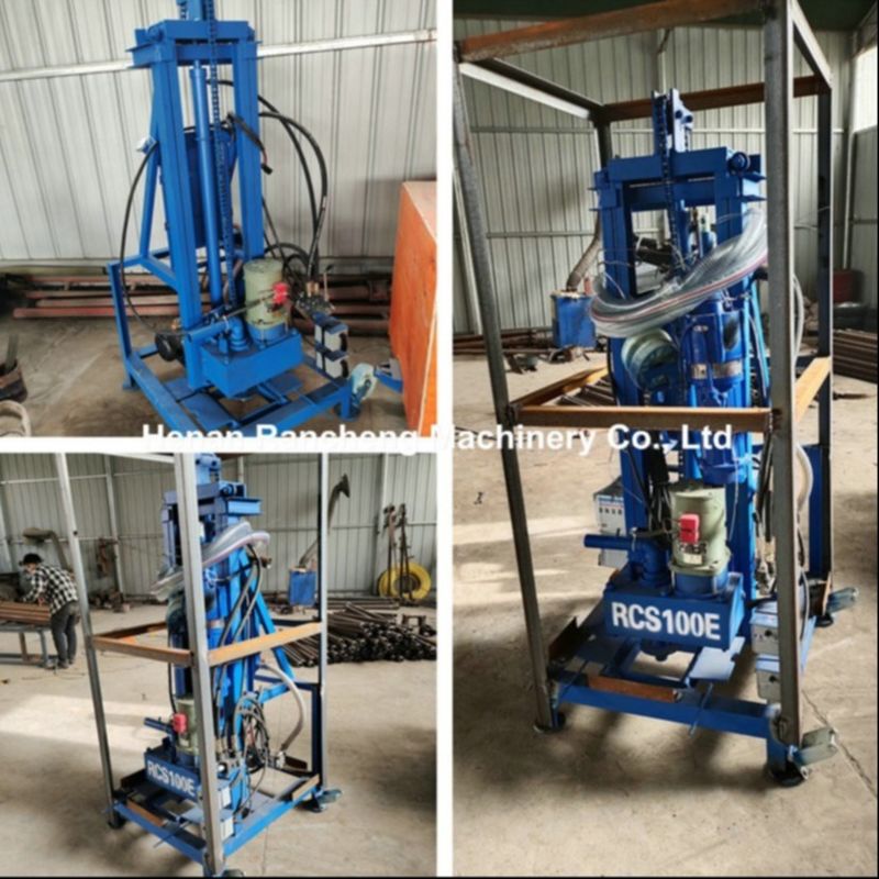 150m diepte Draagbare boormachine 22 pk / 16,2 kW Dieselmotor Kracht Percussive And Rotating Type