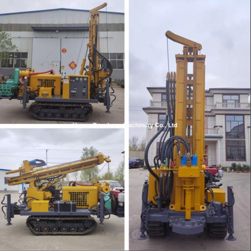 150M Crawler gemonteerd diep boorgat waterput boormachine Hydraulische waterput machine
