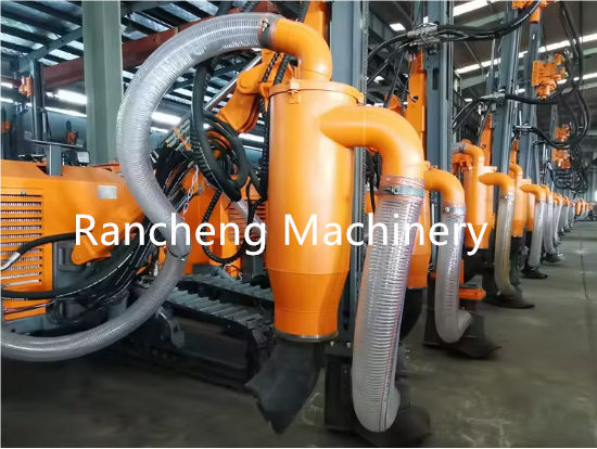 Hydraulische oppervlakte-down-the-hole gescheiden (DTH) boormachine voor open-pit mijnbouw