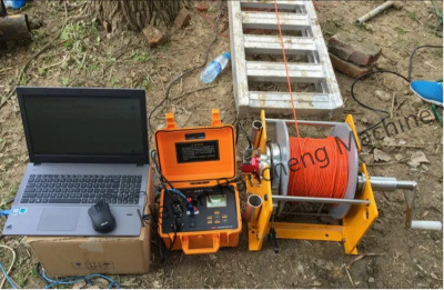 300m Geofysische apparatuur Boorgat Waterput Log Tool Lichtbare weerstand meten Logging systeem