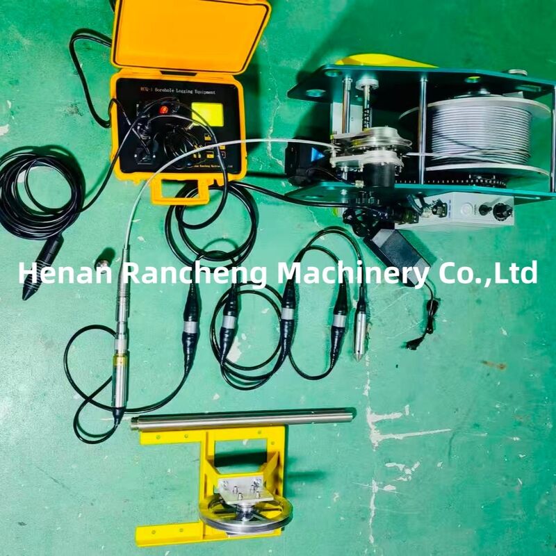 300m Geofysische apparatuur Boorgat Waterput Log Tool Lichtbare weerstand meten Logging systeem