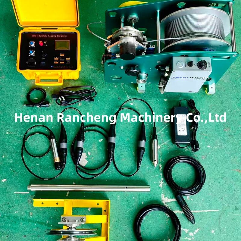 300m Geofysische apparatuur Boorgat Waterput Log Tool Lichtbare weerstand meten Logging systeem
