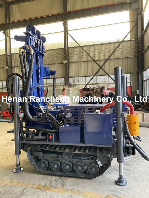 180m diepte waterput boormachine 77,3 kW motor kruiper waterput boormachine