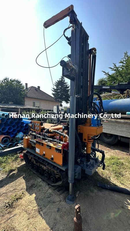 180m diepte waterput boormachine 77,3 kW motor kruiper waterput boormachine