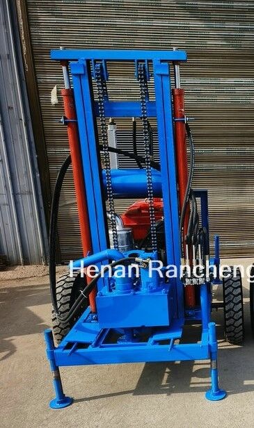 150 m boorgediepte Draagbare waterputboormachine met 450 mm boorgatdiameter