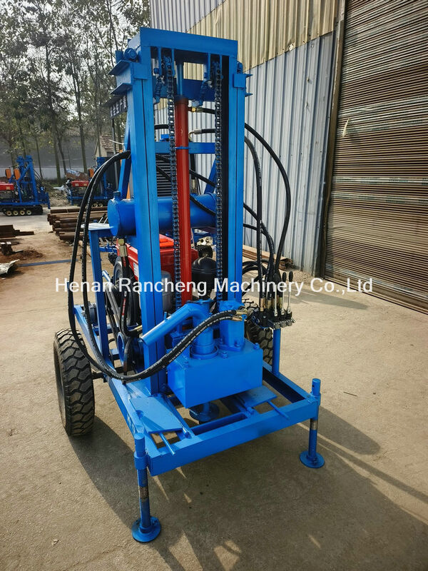 150 m boorgediepte Draagbare waterputboormachine met 450 mm boorgatdiameter