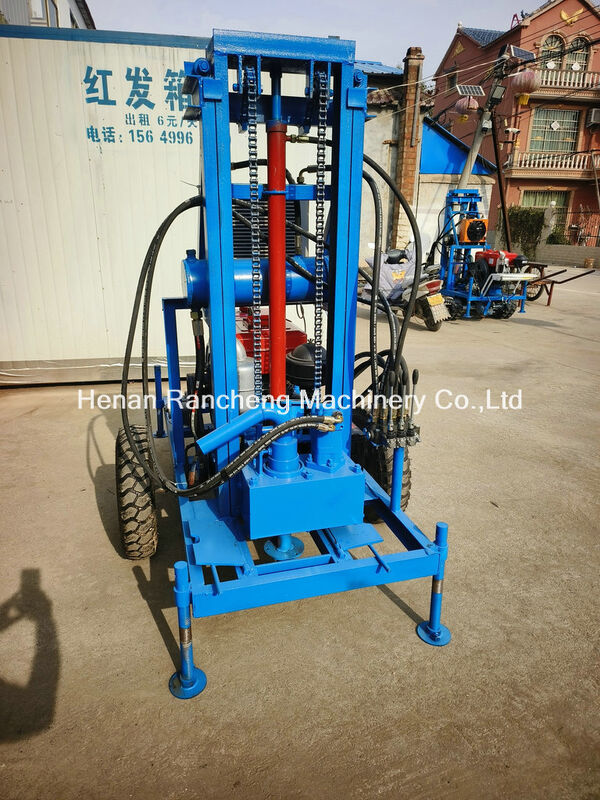 150 m boorgediepte Draagbare waterputboormachine met 450 mm boorgatdiameter
