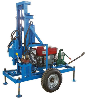 150 m diepte draagbare boormachine 22 pk / 16,2 kW Diesel motor vermogen
