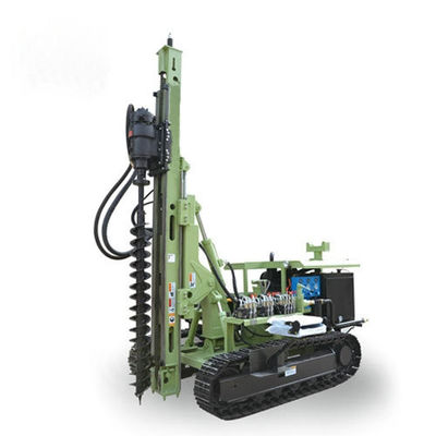 Hydraulische zonne-energie pilootmachine 56 kW gastheervermogen 20m - 120m Boorddiepte