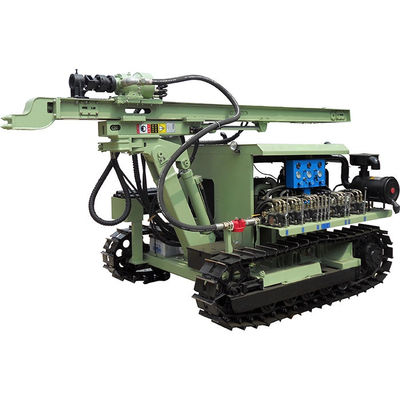 90 mm - 140 mm Dia DTH boorequipment 45kw Dieselmotor Down The Hole Drill Rig