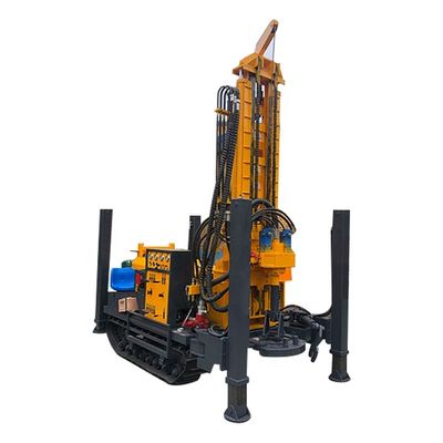 Kleine gevouwen hydraulische crawler 180m 200m waterputboringsriggen