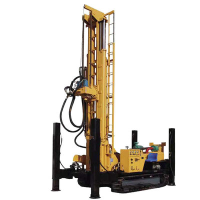 300m Boordiepte Waterput Crawler Type Boormachine 85KW Yuchai Motor