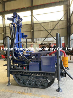 180m pneumatische DTH-boormachine en modderpomp roterende kleine waterputboormachine