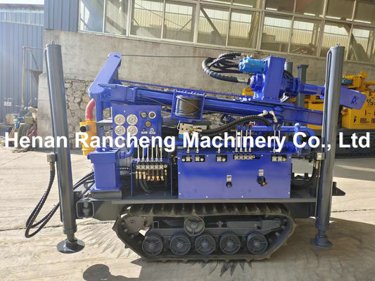 180m Hydraulische kruiper gemonteerde boorgat Rotary Blasting Water Well Drilling Machine