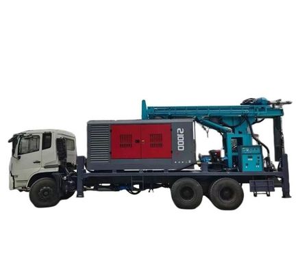 300m diepte vrachtwagen gemonteerd waterput boorplatform 80km/h 266HP lading voertuig motor