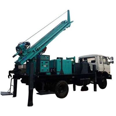 DongFeng Truck gemonteerd waterput boor rig 95KW rig motor vermogen 350m diepte